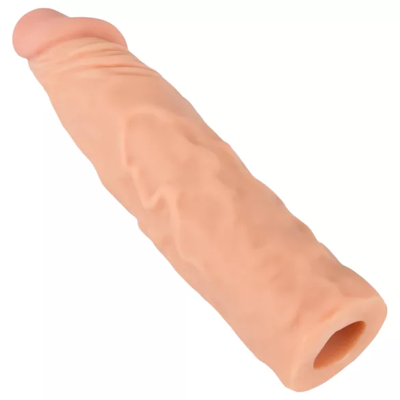 Nature Skin - penis sleeve verlenger verdikker - 19,5 cm