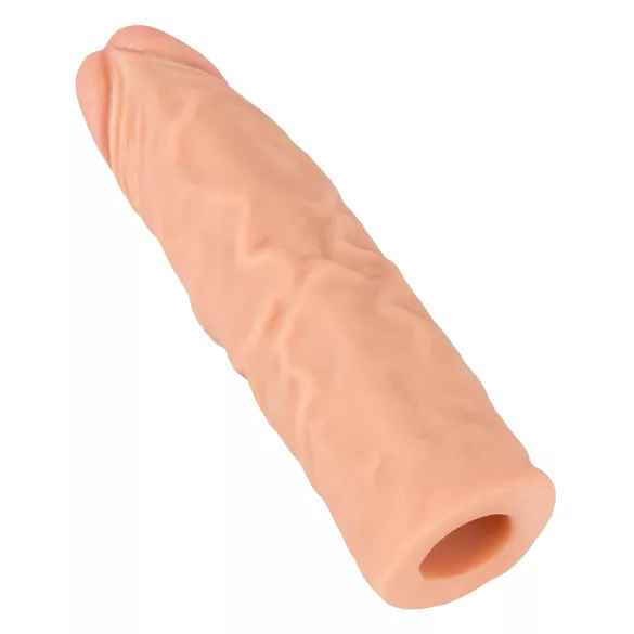 Nature Skin - penis sleeve verlenger verdikker - 19,5 cm