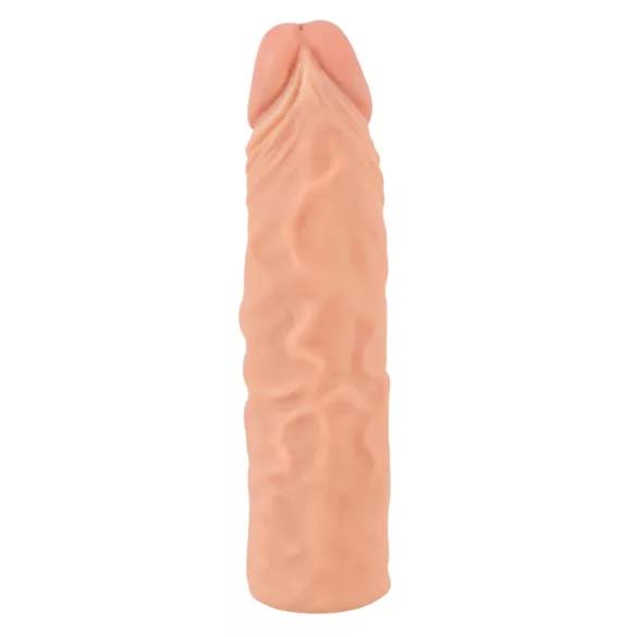 Nature Skin - penis sleeve verlenger verdikker - 19,5 cm