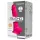 Silexd 7 - dildo met zuignap en ballen - 17,5cm - roze