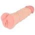 Nature Skin - 2in1 masturbator en penis sleeve - huidkleur