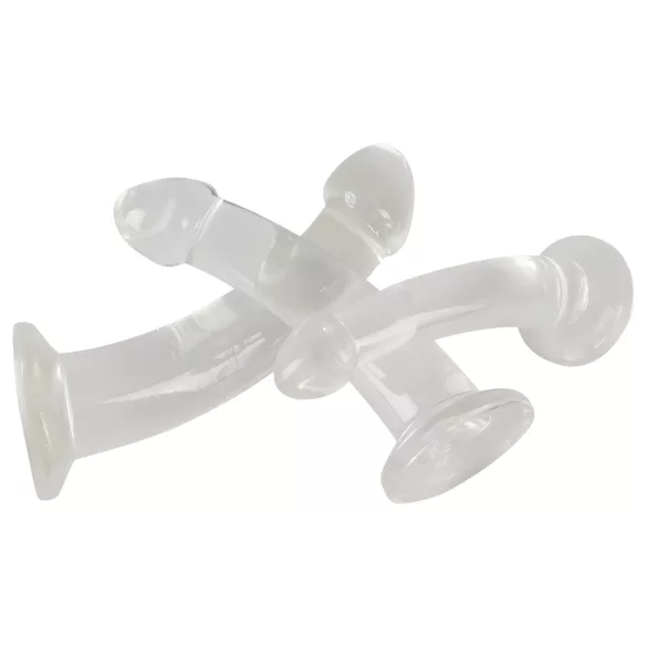 Crystal Clear - anale dildo set - 3-delig - transparant