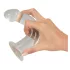 Crystal Clear - anale dildo set - 3-delig - transparant