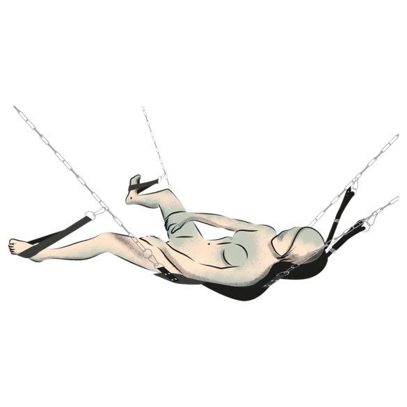 You2Toys Sex Swing - sensuele schommel (zwart)