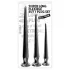 You2Toys - anaal plug set - extra lang - zwart - 3 delig