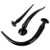 You2Toys - anaal plug set - extra lang - zwart - 3 delig