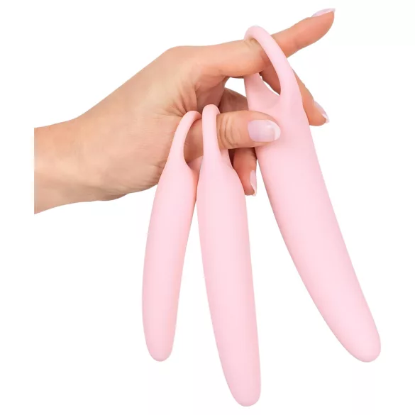 SMILE - vaginaballen set - siliconen - 3-delig - roze