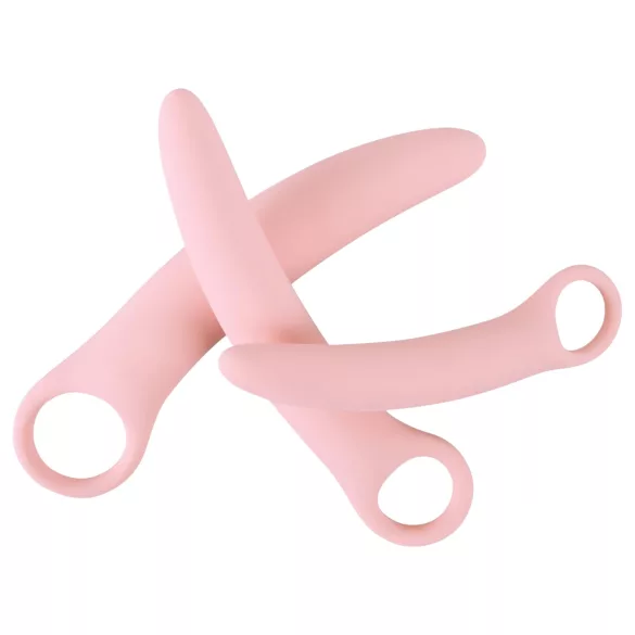 SMILE - vaginaballen set - siliconen - 3-delig - roze