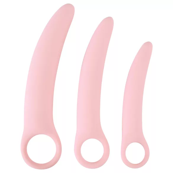 SMILE - vaginaballen set - siliconen - 3-delig - roze