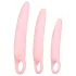 SMILE - vaginaballen set - siliconen - 3-delig - roze