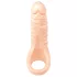 Realistixxx - dubbel dildo met penisring - realistisch - huidskleur