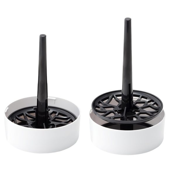 TENGA Aero - super zuigende mond masturbator (wit-zilver)