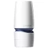 TENGA Aero - zuigmasturbator met mond - wit/blauw