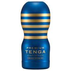 TENGA Premium Original - wegwerp masturbator (blauw)