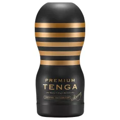 TENGA Premium Strong - wegwerpmasturbator - zwart