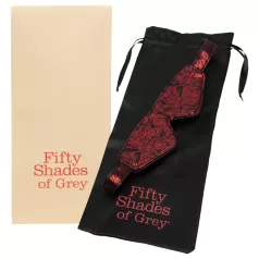 Fifty Shades of Grey - oogmasker - zwart-rood