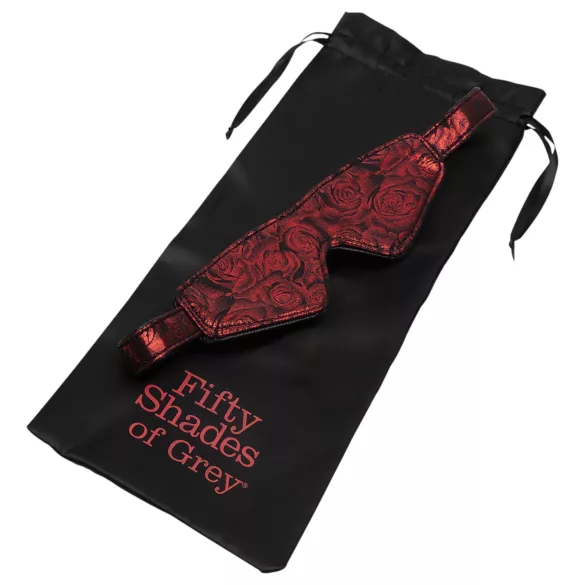 Fifty Shades of Grey - oogmasker - zwart-rood