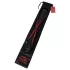 Fifty Shades of Grey - halsband en riem - zwart-rood