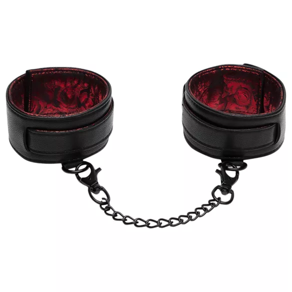 Fifty Shades of Grey - enkelboeien - verstelbaar - zwart/rood