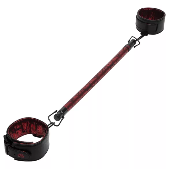 Fifty Shades of Grey - spreidstang - verstelbaar - zwart/rood