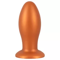 ANOS - anale plug groot - siliconen - oranje