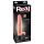Real Feel Deluxe No.7 - realistische vibrator met balzak - huidkleurig