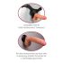 Realistische Deluxe No.7 - natuur echte vibrator met testikels