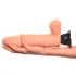 Real Feel Deluxe No.9 - vibrator met balzak - realistisch - huidskleur