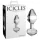 Icicles No. 44 - glazen anaalplug - conisch - transparant