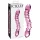 Icicles No. 55 - dubbelzijdige G-spot glazen dildo - roze
