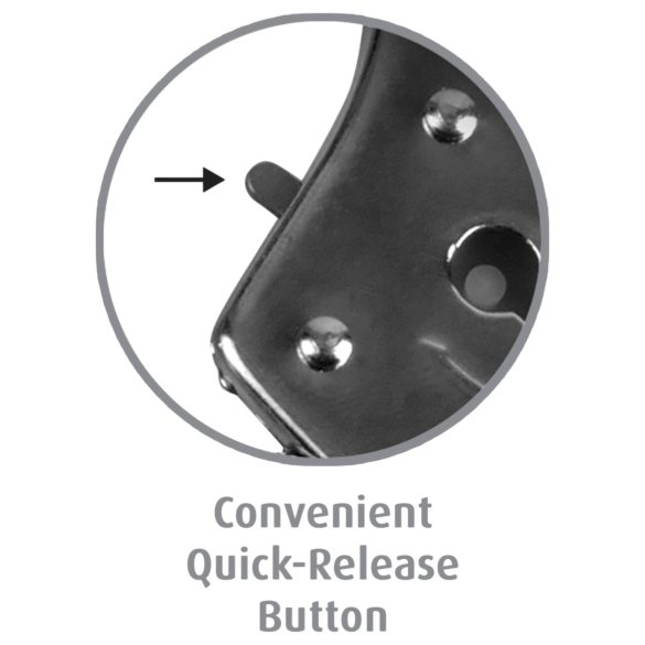 Fetish Fantasy - metalen handboeien - zilver