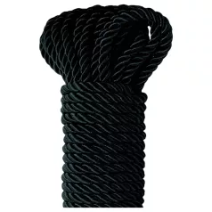 Fetish Silky Rope - shibari bondagetouw (10 m, zwart)