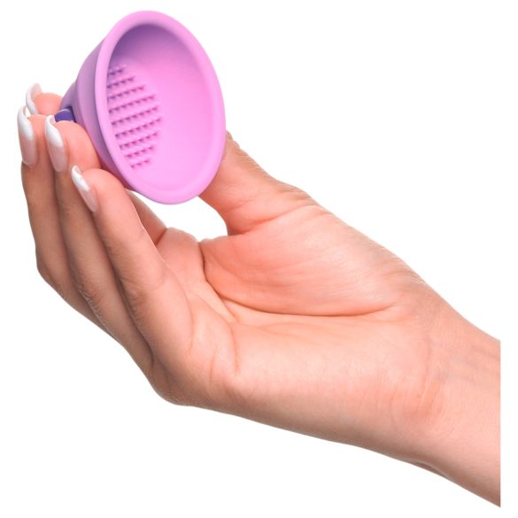 Fantasy For Her - vibrerende tepelsucker (paars)