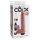 King Cock 11 - levensechte spuitende dildo (28cm) - naturel