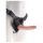 King Cock 7 - Strap-on dildo met harnas (zwart)