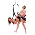 Fetish Fantasy - seksschommel - 360 graden draaibaar - zwart