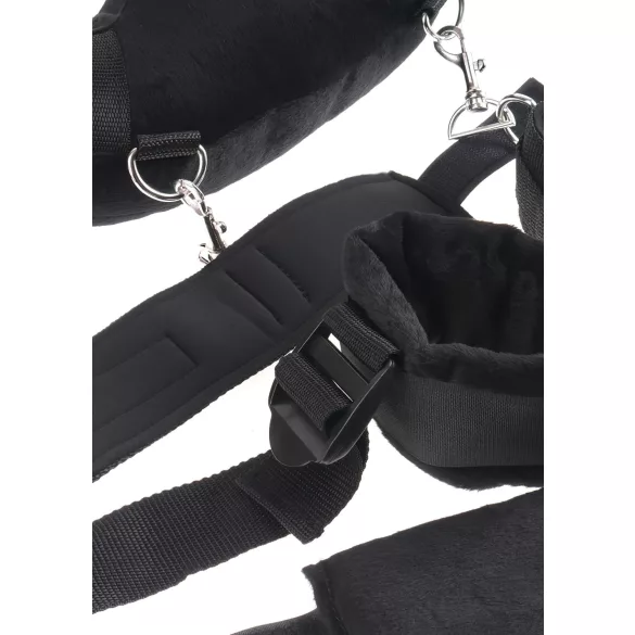Pipedream - Fetish Position Master - BDSM bondage-set (zwart)