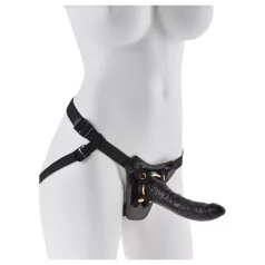 Fetish Fantasy - verstelbaar harnas - voor strap-on - zwart