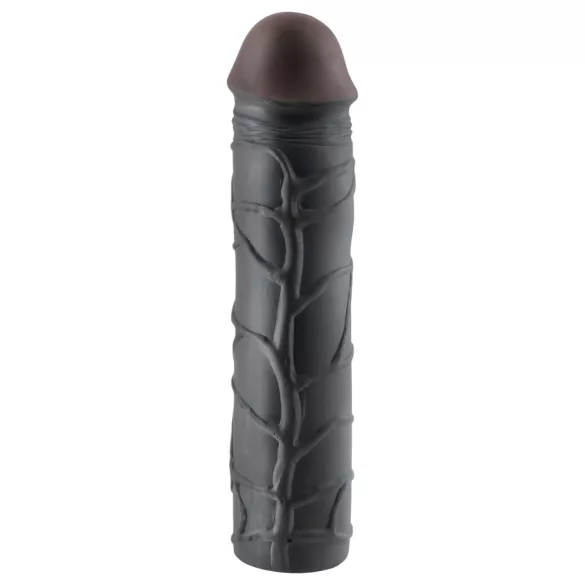 Pipedream - X-TENSION Mega 3 - levensechte penishuls (22,8 cm, zwart)