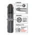 Pipedream - X-TENSION Mega 3 - levensechte penishuls (22,8 cm, zwart)