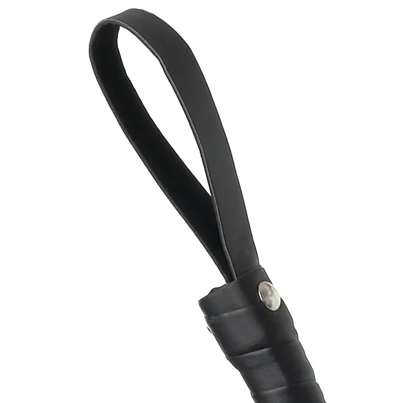 Fetish Fantasy Deluxe Cat-O-Nine - zweep met 9 strengen - zwart - 65 cm