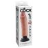 King Cock - Realistische Dildo Vibrator - Buigzaam - 25cm