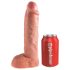 King Cock Strap-on 25cm - holle dildo