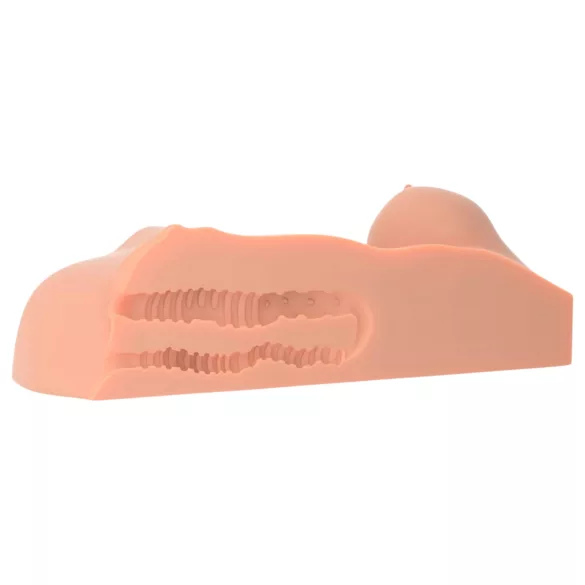 PDX Perfect DD's - sekstorso met twee openingen - realistische huidkleur