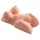 Pipedream DD - 2-in-1 vibrerende torso masturbator - huidkleur
