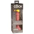 King Cock Elite 6 - vibrator met zuignap (15 cm) - huidskleur