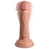 King Cock Elite 6 - vibrator met zuignap (15 cm) - huidskleur