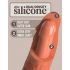 King Cock Elite 8 - realistische vibrator 20cm - donker huidskleur