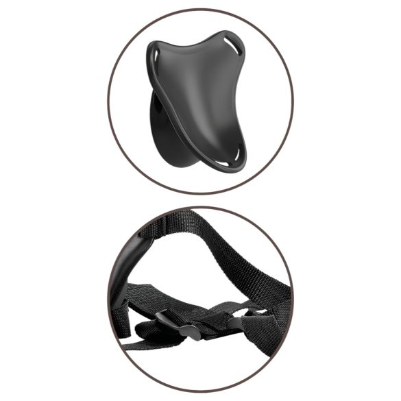 Beginners King Cock Elite - strap-on dildo (natuurlijk)