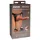 King Cock Elite Comfy - strap-on dildo met harnas - donker huidskleur